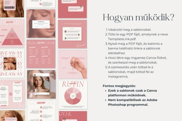 Social media sablon - szépségipar - Image 2